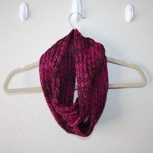 Unbranded Black and Pink Fashion Scarf